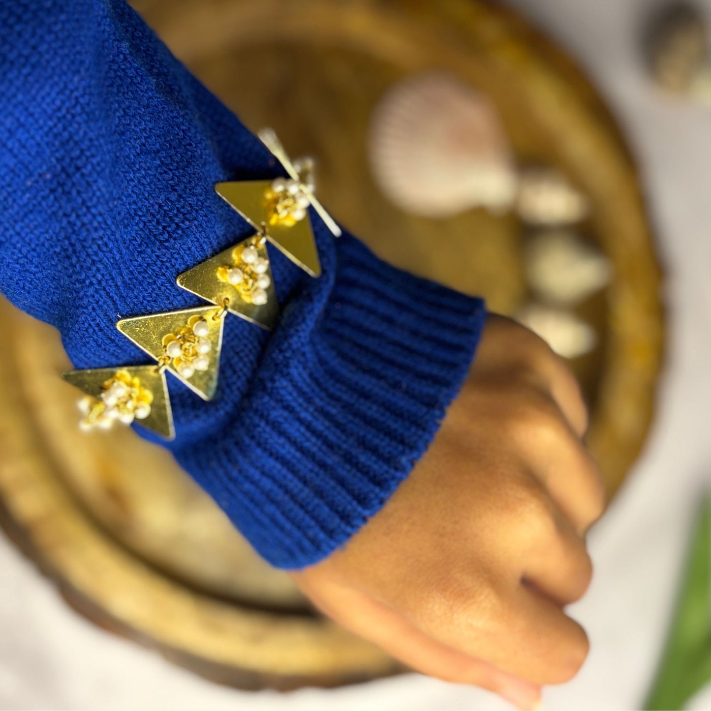 Meauiful’s Triangle Statement Chain Bracelet