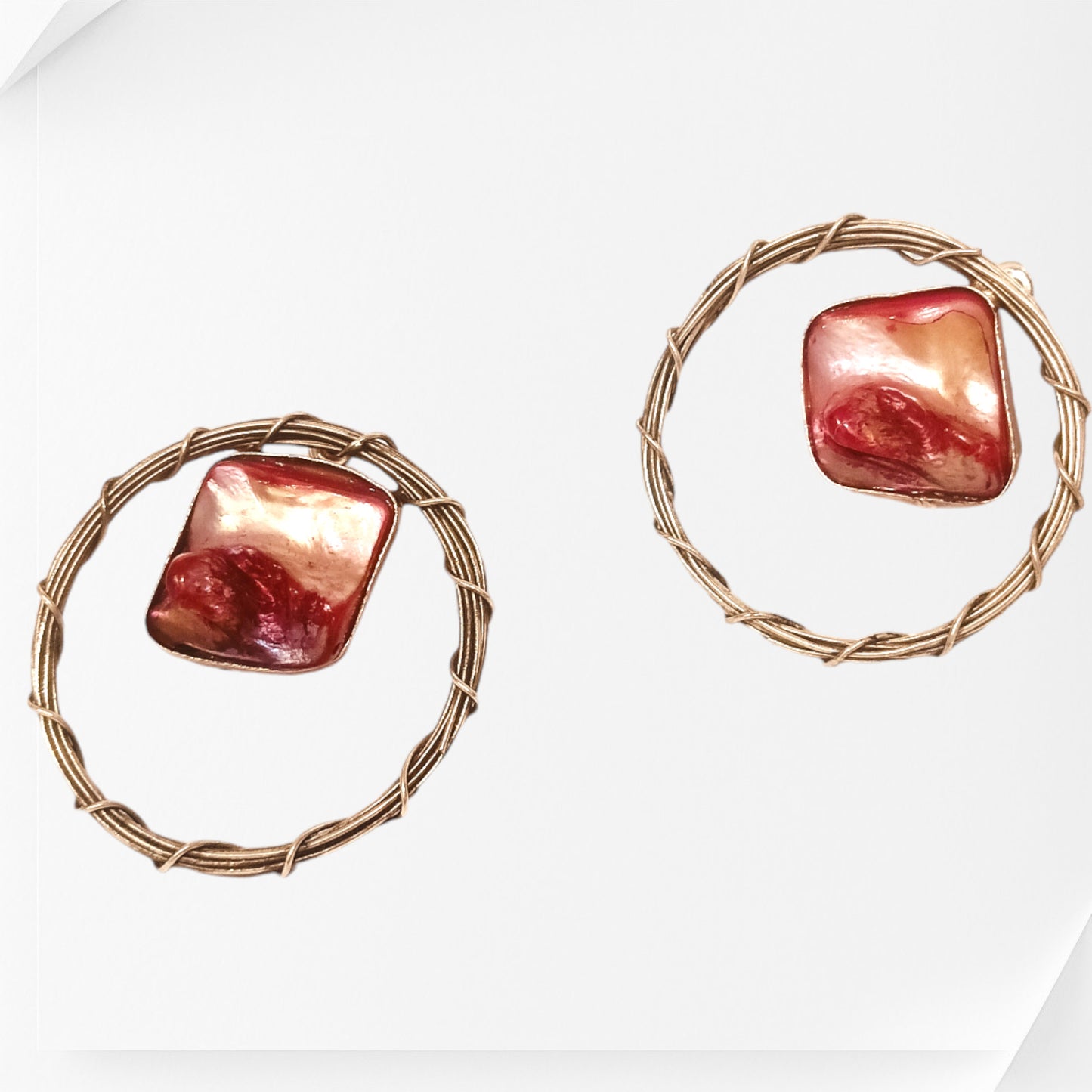 Oxidised-Earrings-In-USA-Inspired-By-Nature-In-Hoop-Style