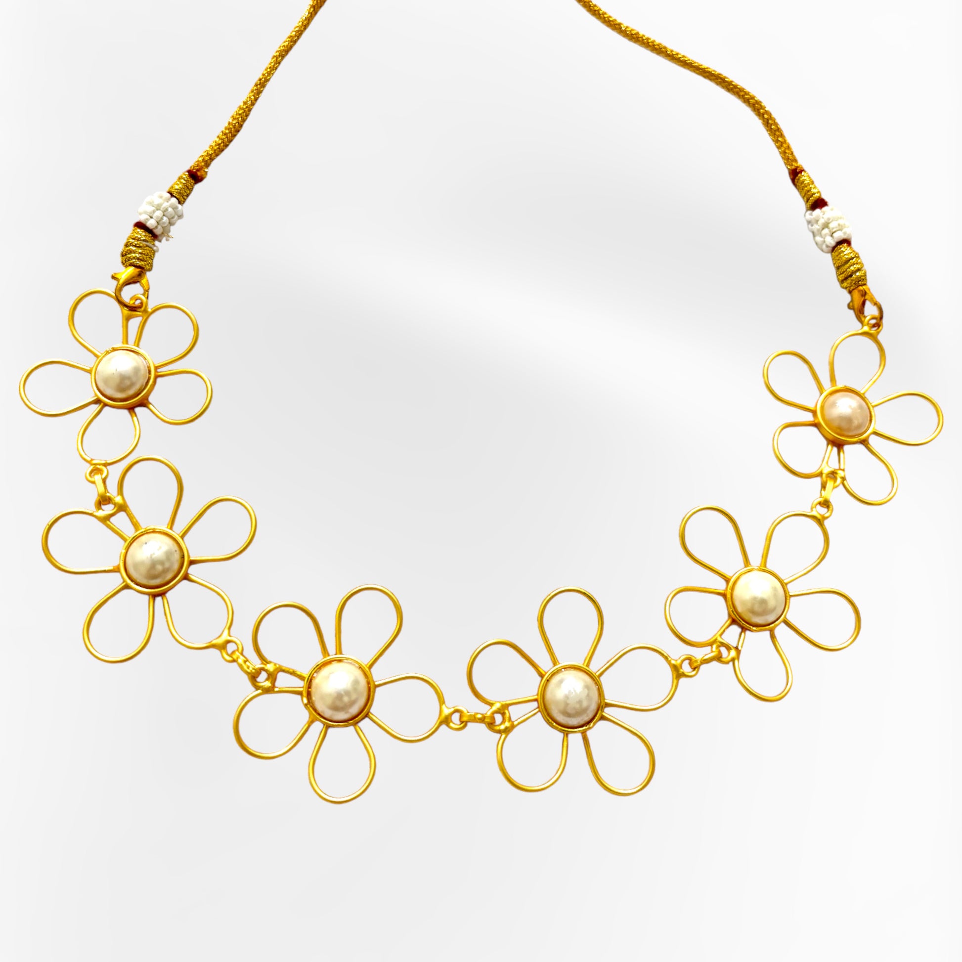 Gold-Statement-Choker-Necklace-In-Brass-18Kt-Plated-Polish
