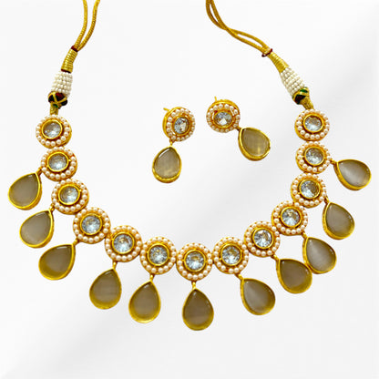 Meauiful’s Beautiful Twilight Kundan Necklace Set