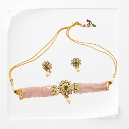 Meauiful’s Mystic Lotus Kundan Choker