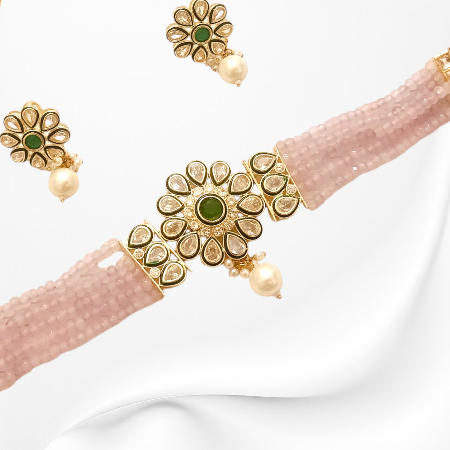 Meauiful’s Mystic Lotus Kundan Choker