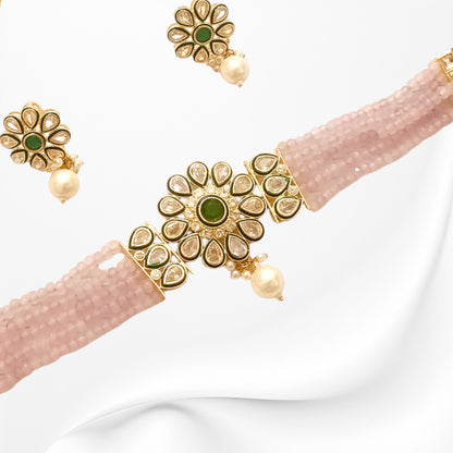 Meauiful’s Mystic Lotus Kundan Choker