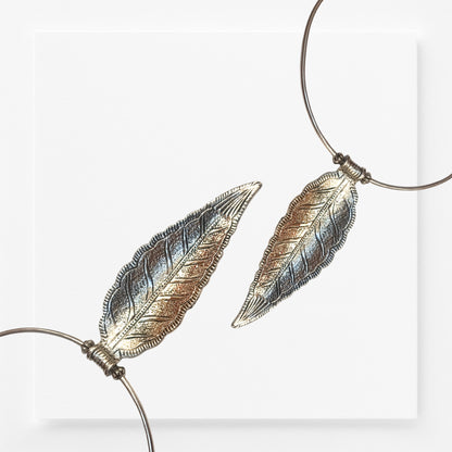 Meauiful’s Silver Leave Boho Style Necklace